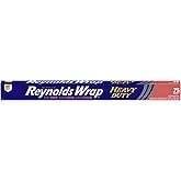 Reynolds Wrap Heavy Duty Aluminum Foil, 18 Inch Width, 75 Square Feet