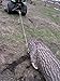 Timber Tuff TMW-48 15 Foot 2,640 Pound Pulling Capacity ATV UTV Heavy Duty Log Lumber Choker Cable with 3.5 Inch Tow Rings and 16 Inch Probe Stake