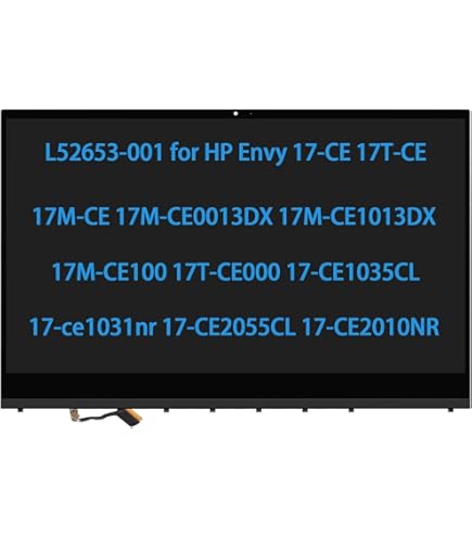 Amazon.com: L52653-001 Touch Screen Replacement for HP Envy 17M