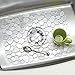 Sink Mat BliGli Eco-friendly Kitchen Adjustable Sink Mat Pad Sink Protector Mat(clear)