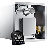 Gen II Ranein RV Tankless Water Heater 65,000 BTU, On-Demand Instant Hot Water, 12V Powered, High Altitude Ready, CSA Approve