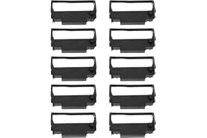 VILLCASE Cash Register Ink Ribbon Replacement Compatible with Erc30 Erc34 Erc38 Printers Clear Printing Ink Ribbon Cartridge 