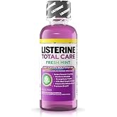 Listerine Total Care Anticavity Mouthwash, Fresh Mint, 3.2 Ounce (Pack of 24)