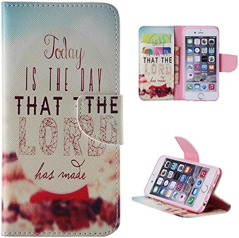 6 Case,iphone 6 Case,iphone 6s Case,leather Flip Credit Card Wallet Phone Case Magnetic Clasp for Apple iPhone 6 iPhone 6S