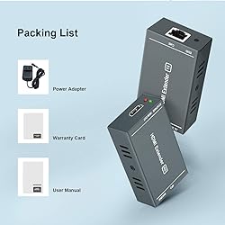 GREATHTEK HDMI Extender, Up to 164 ft/50m, Over