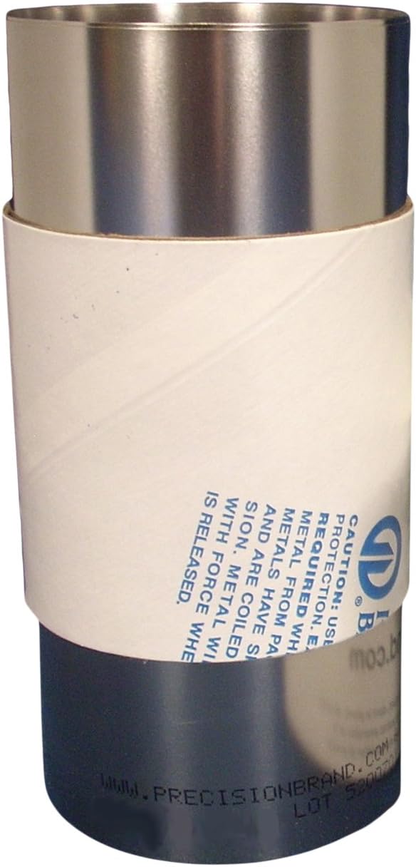 Precision Brand Products 22885 316 Stainless Steel Shim Stock, 0.005" x 6" x 12" (Pack of 2)