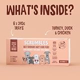 Scrumbles Natural Wet Dog Food Meaty Multipack 6x395g Grain Free view 5