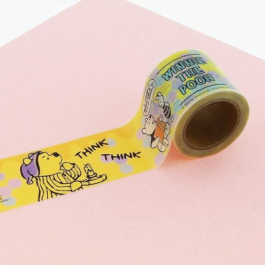 Japanese Masking Curing Printed Adhesive Yojo Tape 1 57 Inch By 4 96 Yard Winnie The Pooh S Office Products Amazon Com