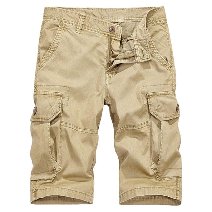 pantaloni cargo corti