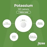 MOBU Potassium Supplement 200mg 120 Tablets Vegan UK Made view 5