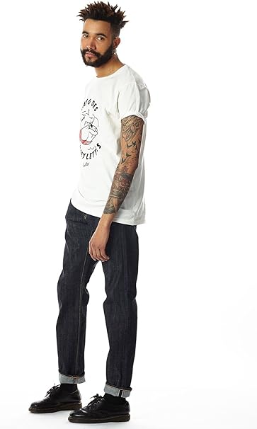 red listed selvage denim