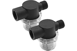 CADUFUELLY Water Pump Strainer Filter, RV Replacement 1/2 inch Twist-On Pipe Strainer with Pump Strainer Replacement for WFCO