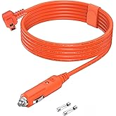 16AWG 12V/24V DC Power Cord Cable 11.6FT 3.5M for Car Refrigerator Compatible with Alpicool, Bodega, Euhomy, BougeRV, ARB, Dometic, ICECO, Setpower, JoyTutus Portable Fridge Freezer Compressor Cooler
