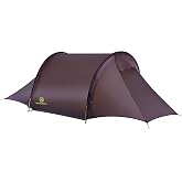 WindQuester Ultralight 2P Camping Tent Lightweight 3 Season Shelter | 2.89 lb Lightweight 3 Season Tent, Waterproof, Double Doors Double Layer Free Standing Tents for Camping Hiking Cycling