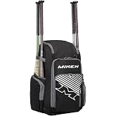 Miken | PRO Deluxe Slowpitch Softball Backpack | Black