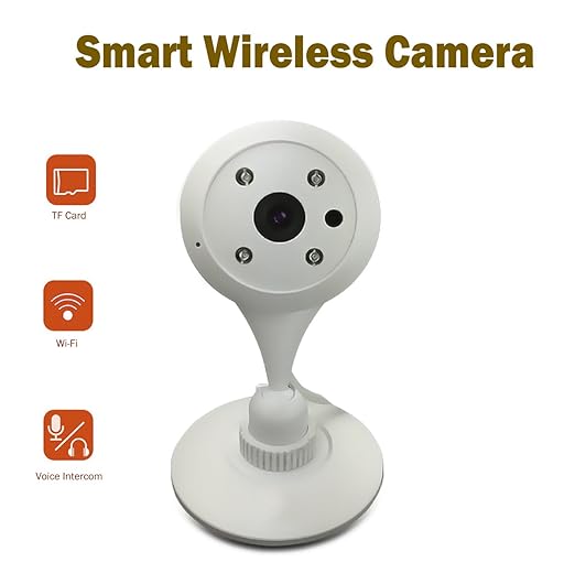 title=Mini telecamera di sorveglianza, Amotus smart IP telecamera video baby monitor