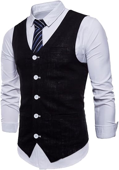 sleeveless blazer mens