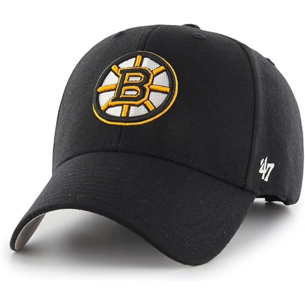 47 Brand Curved Snapback Cap - Sure Shot Boston Bruins