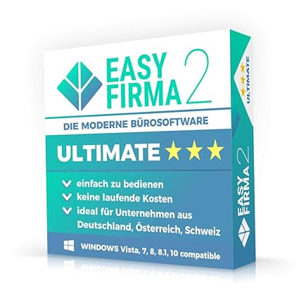 Easyfirma 2 Ultimate Bürosoftware Für Mahnungen Einnahmen