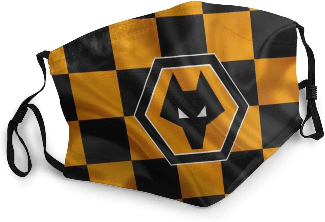 Wolverhampton Wanderers F.C Reusable Breathable Face Mask Anti-Dust Wind Mouth Mask