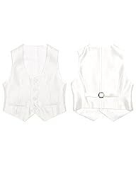 Marvelous World Boys' 5-Piece Formal Vest Suit