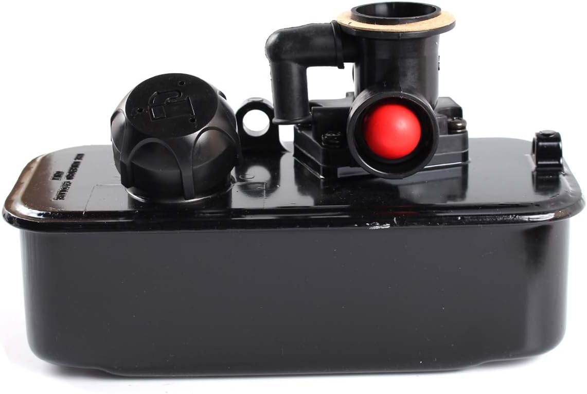Carbhub 494406 Fuel Tank and 795477 Carburetor for Briggs & Stratton 498809 498809A 795469 794147 699660 794161 498811 Carb with Primer Bulb : Garden & Outdoor