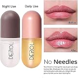 KAIYOCA Lip Plumper Set Day & Night Fuller Hydrating Reduce Lines 2pcs view 6