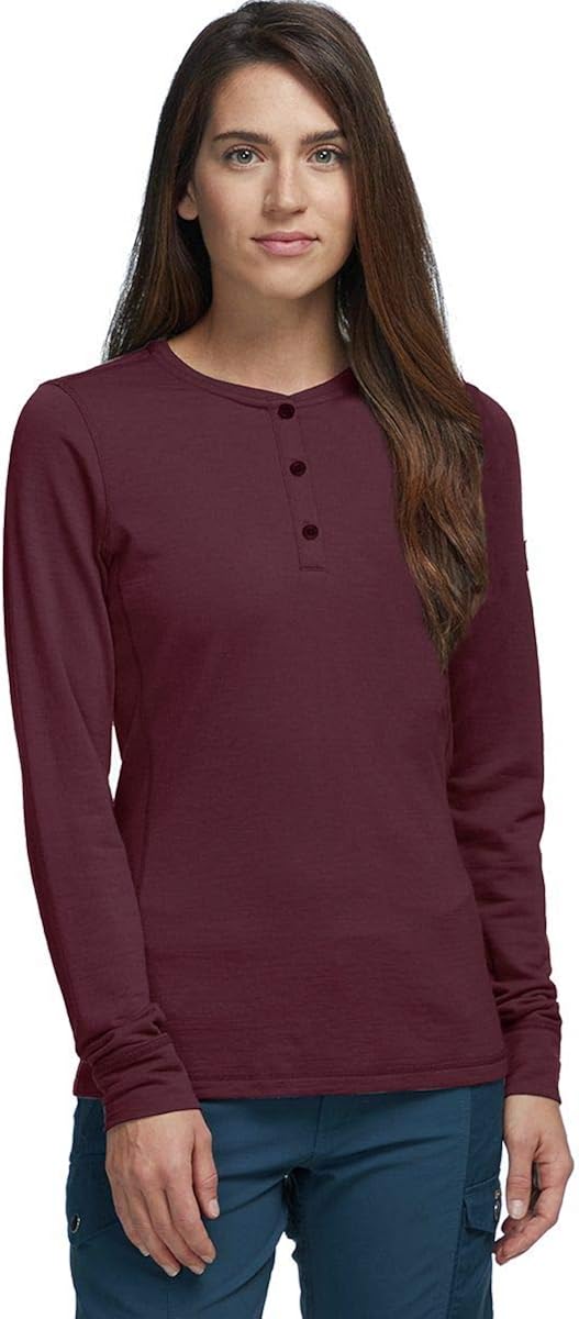 Fjallraven Singi Merino Henley Top Women's at Amazon Women’s Clothing