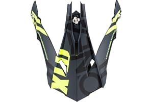 O'Neal 2SERIES Unisex-Adult SPYDE Helmet Spare Visor (Black/Hi-Viz, One Size)