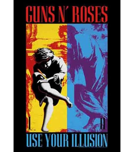 Guns N' Roses ポスター GUNS N' ROSES 2017 Lithograph 1/28 Guns Japan limited design