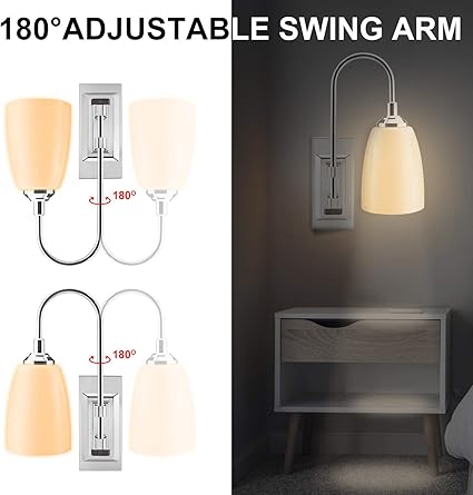 de pared led funciona con pilas