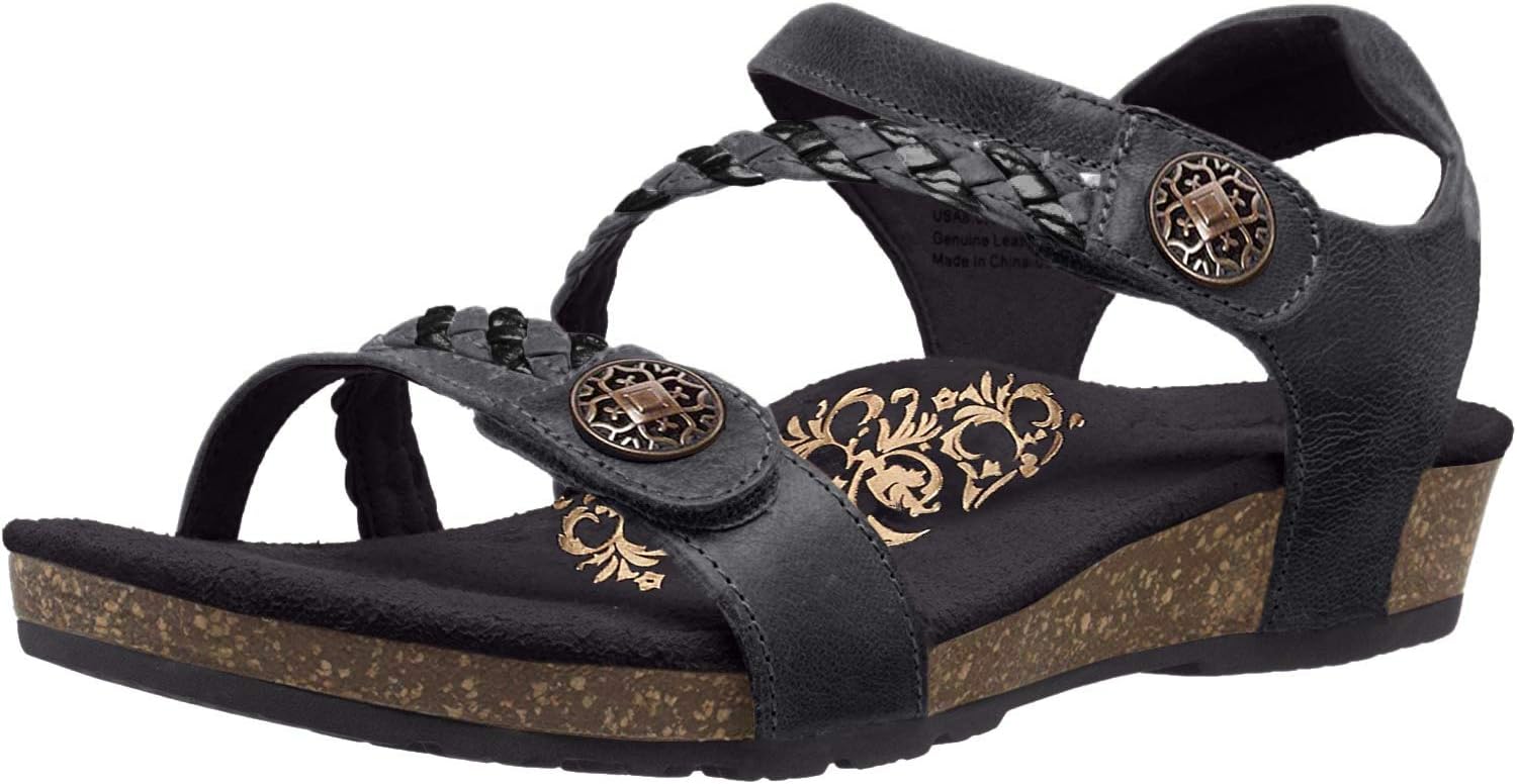 AetrexWomen's Jillian Quarter Strap Sandal