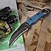 Grand Way Fixed Blade Karambit Knife G-10 Handle - Best Sharp Full Tang Claw Fix Blade Knife EDC Survival Fighting - 440c Stainless Steel 01162