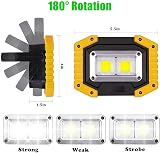 Edasion 30W LED Work Light Rechargeable COB Floodlight 2000LM USB Waterproof view 2
