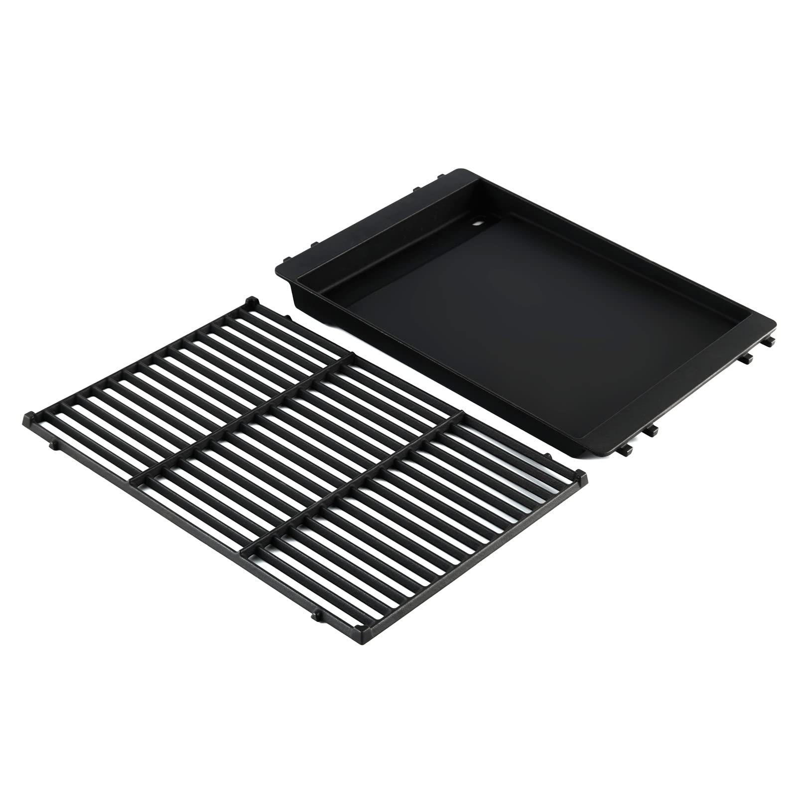 Photo 1 of ***USED***7599 66095 Replacement Parts Grate and Griddle for Weber Genesis ii 300 Series, Weber Genesis II E-310 ii E-315 ii E-325 ii E-330 ii E-335 ii S-310 S-335 Weber Grill Accessories GS4 Parts 66802 66805