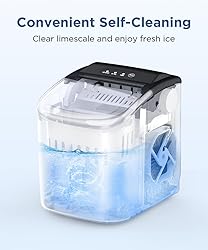 COWSAR Ice Maker Countertop, Portable Ice Machine