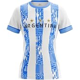 SURUIDA Women Soccer Jersey Sports Fans Outdoor T-Shirts Athletic Slim Fit Fan Soccer Jersey
