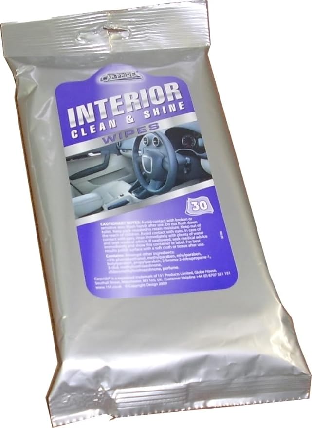 CAR INTERIOR and DASHBOARD WIPES 3 PACKS OF 40 WIPES Amazon.co.uk