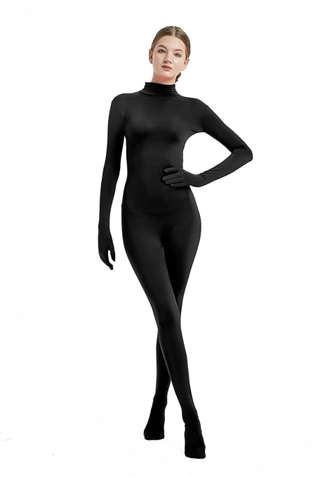 Amazon.com: Full Bodysuit Womens Costume Without Hood Lycra Spandex