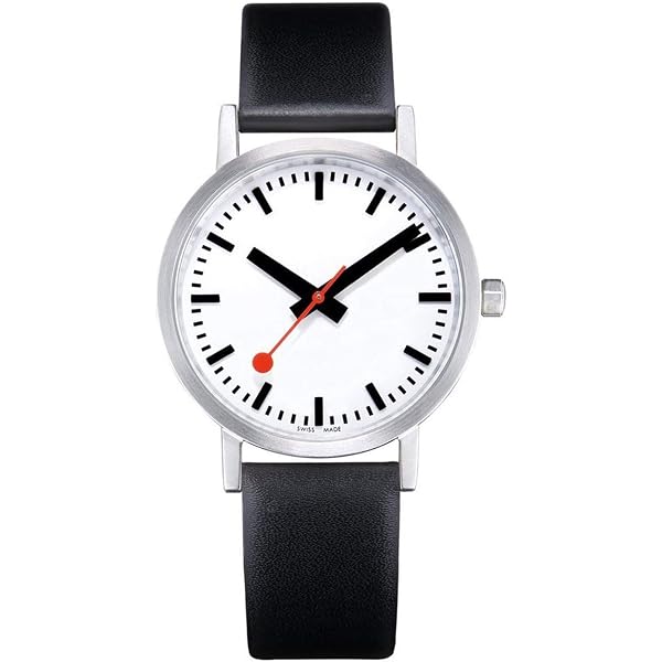 Amazon.com: Mondaine A995.Clock.16SBB SBB Metal Wall Clock : Home