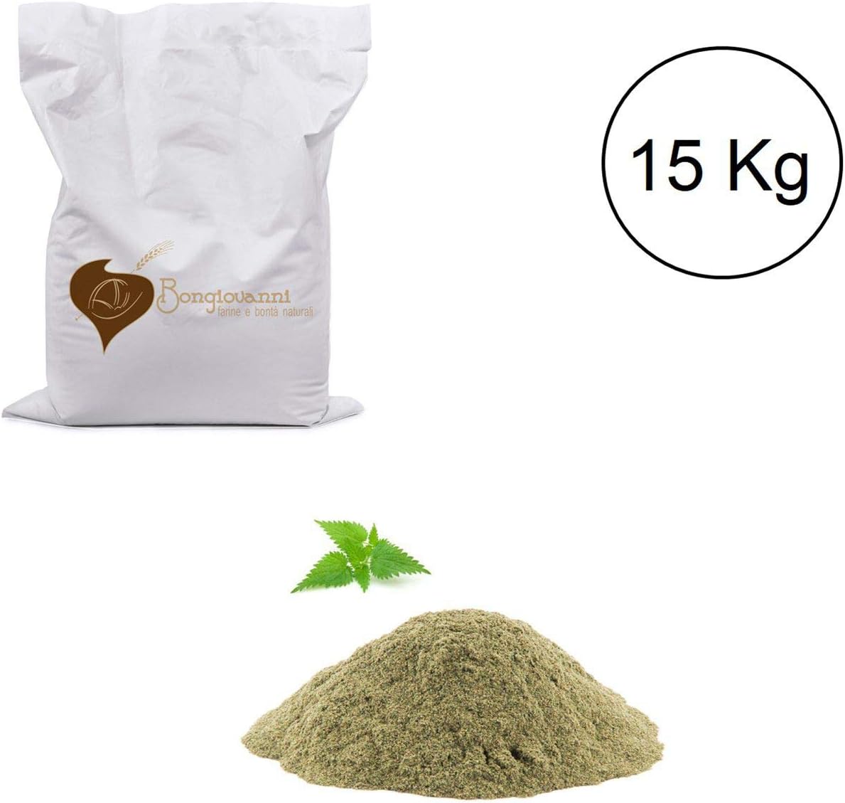 polvere di foglie d'olivo per cani