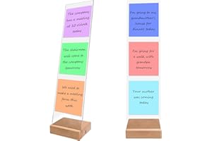 ZOVELYNTA Monitor Memo Board with Removable Design – Portable Sticky Note Holder for Computer Monitors, Monitor Sticky Note Board Office Desk Accessories, No Screen Damage, Fits Any Laptop and Desktop