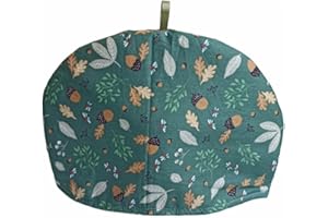 Cotton Tea Cozy Vintage Floral Teapot Dust Cover Tea Cozies Home Kitchen Decorative Tea Cosy for Teapot Keep Warm Double Tnsu