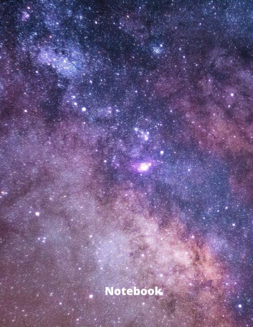 notebook: for astronomy lover sky -science fiction -Composition Size ( 8.5" x 11") 120 lined Pages, the best for Journal, Doodling, Sketching and notes