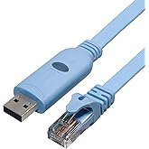 DSD TECH SH-RJ45K USB to RS485 Serial Cable with RJ45 Interface and Built-in FTDI chip