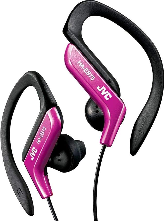JVC HAEB75P Sports Clip Headphone, Pink Amazon.co.uk HiFi & Speakers