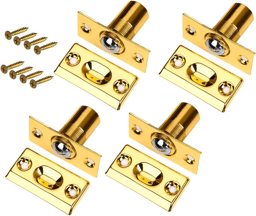 Closet Door Ball Catch Hardware Jiayi 4 Pack French Door Catch Ball