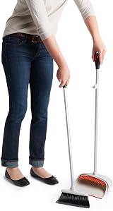 OXO Good Grips Large Sweep Set with Extendable Broom view 7