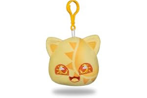 DUUGER MeeMeow Cat Plush Keychain Stuffed Animal Toy,Cute Decorative Plush Toy Accessory Fun Buddy for Kids Bag, Purse, Backpack, Handbag
