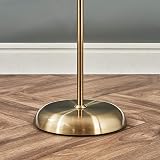 MiniSun Modern Antique Brass 2 Way Floor Lamp Mother Father Child view 5